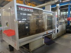 Negri Bossi V320 (3200H-2000) injection moulding machine, 320-tonne (2000)