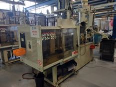 Negri Bossi V55 (550H-200) injection moulding machine, 35-tonne (2002)