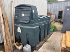 Titan Bunded fuel tank with electric pump dispenser (excluding contents)