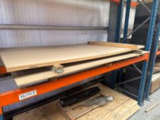 Two sheets of 18mm MDF 2440 x 1220mm