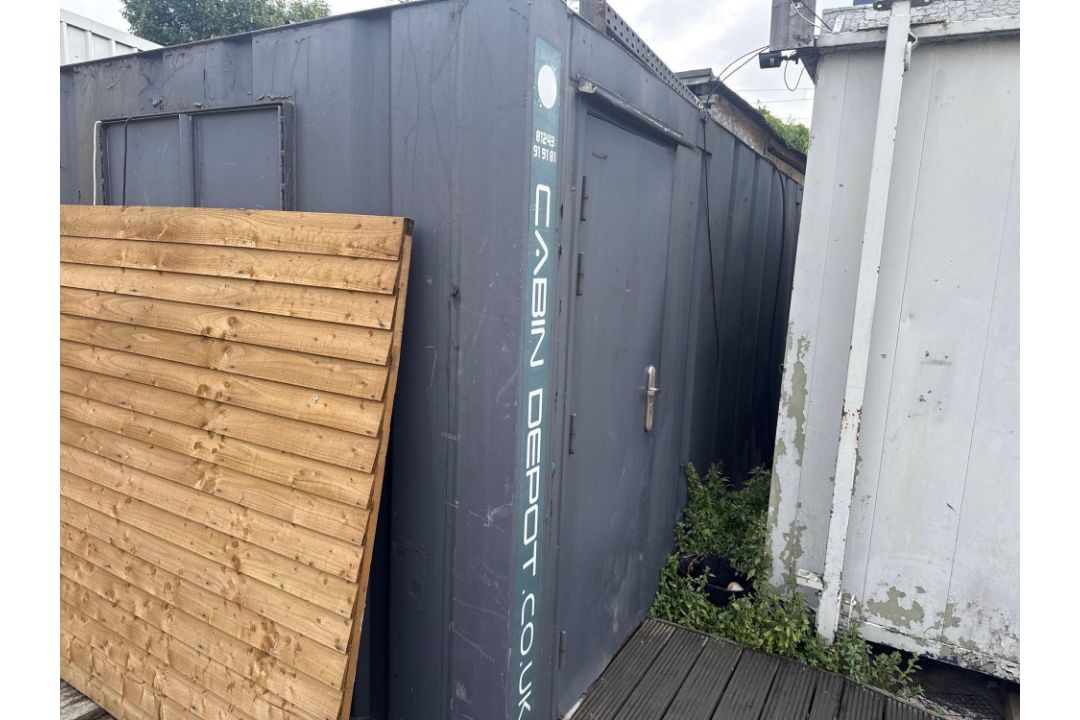 Cabin Depot purpose built 20' shipping container used as a trade counter with contents to include e - Image 2 of 8