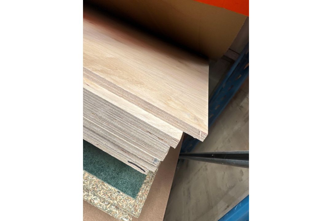 Seven sheets of 12mm Birch board sheet size 2440 x 1220mm - Image 2 of 2
