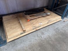 Eight shets of 12mm shuttering ply 2440 x1220mm