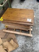 Pallet of various shop display wooden units