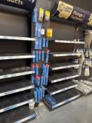 Contents of display unit to include various drill bits, saw blades and hole cutters as lotted