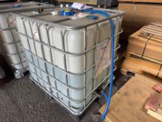 Part used IBC of AdBlue with hand held dispenser