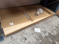 Two sheets of 12mm marine ply board sheet size 2440 x 1220mm
