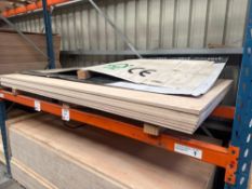 Seven sheets of Q Mask hardwood ply board sheet size 2440 x 1220mm