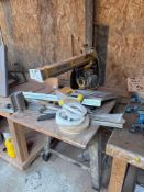 DeWalt DW721 radial arm/cross cut saw and table (2007)