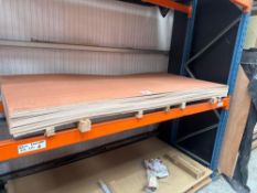 Twenty sheets of 6mm hardwood ply board sheet size 2440 x 1220mm