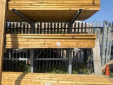 Twenty lengths of 2.4m treated C24 softwood 145x45mm