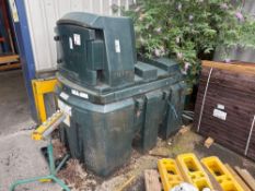 Titan Bunded fuel tank with electric pump dispenser (excluding contents)