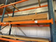 Twenty two sheets of 18mm tongue & groove flooring sheet size 2440 x 660mm