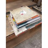 Nine various saw blades