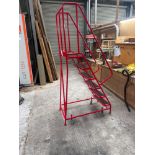 Six tread aircraft steps