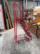 Six tread aircraft steps