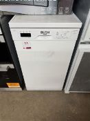Bush BFSLNB9W under counter dishwasher, 500mm