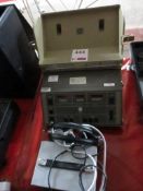 Maico MA40 audiometer, one Linco converser