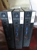 Three Dell 3050 Core i5 mini computers