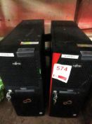 Two Fujitsu Primergy 1 x 1330 M3 servers