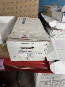 Rak Ceramics drop in basin (41 x 23cm) and Essential Bathrooms Montana basin (40cm)