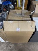 Two 600mm vanity units (opened)
