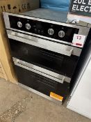 Hotpoint double integrated oven, ex-display