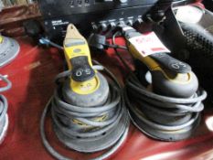 Two Minka orbital sanders, 240v