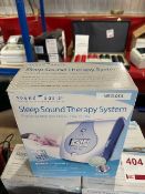 Four Sound Oasis sleep sound therapy systems