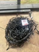 Five sets of outdoor garden fairy lights