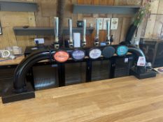 5-tap bar mounted beer dispenser