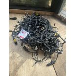 Five sets of outdoor garden fairy lights