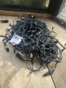 Five sets of outdoor garden fairy lights