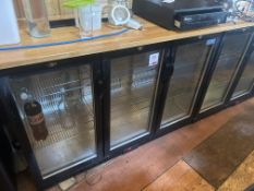 Polar Triple door undercounter bottle chiller