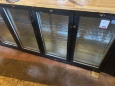 Polar Triple door undercounter bottle chiller