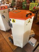 Top Metal Caddy120 120L portable, lockable diesel fuel tank and caddy