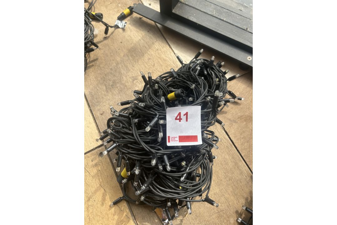 Five sets of outdoor garden fairy lights - Image 1 of 2