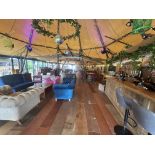 Timber flooring of Giant Hat Tipi Structure