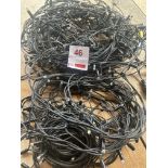 Five sets of outdoor garden fairy lights