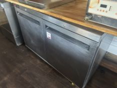 Williams HA280 SAR1 Stainless steel twin door refrigerated counter