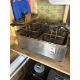 Buffalo Stainless steel bench top twin fryer (240v) - Image 1 of 2