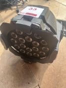 LEDJ ACU quad par 64 spotlight engine