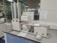 Cybiwell Plate load and sealer with a number of consumables and pump unit