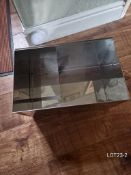 Stainless Steel Storage Box with Lid and Tray