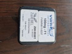 VWR International 100mg F1 PVWR1611-8237 test weight