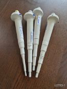 Range of Eppendorf Pipettes 10-100ul, 100-1000ul,1000ul, 100-1000ul
