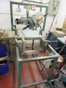 Unbranded frame mounted drum sander Please note; A ‘point of work’ risk assessment must be
