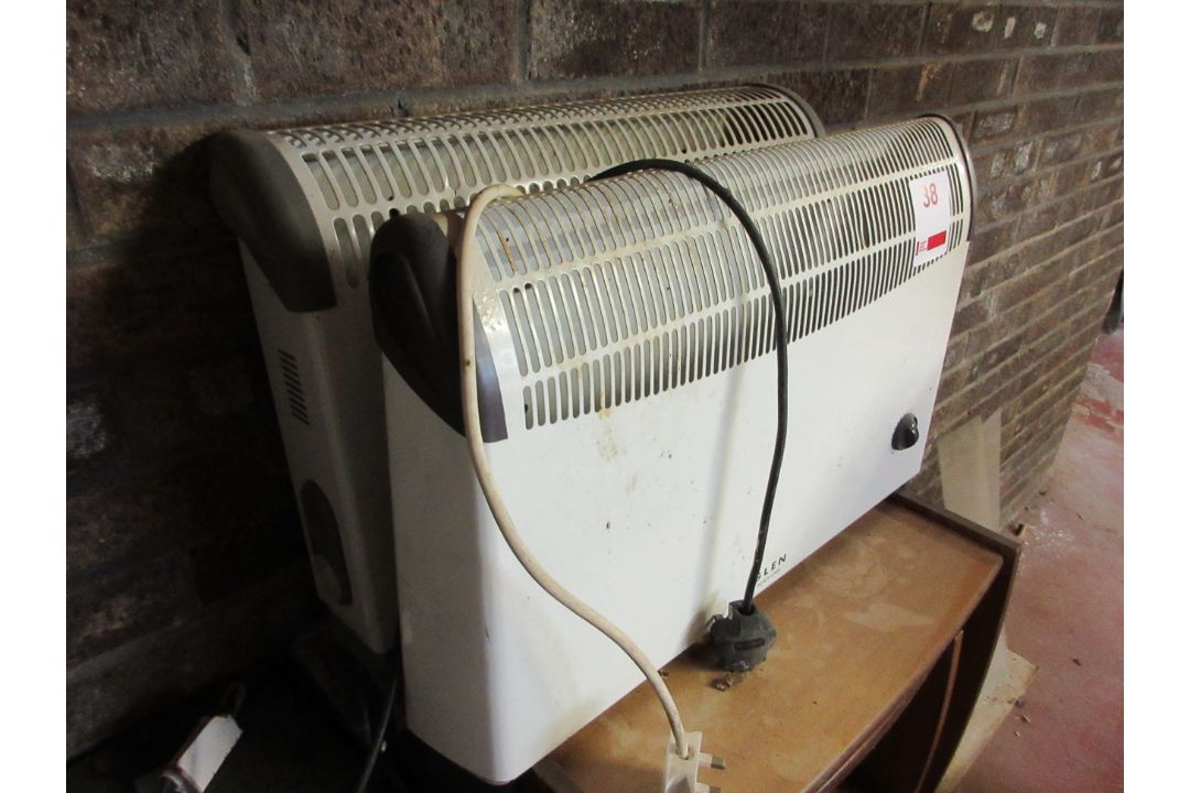 Two electric convection heaters (240v) - Image 2 of 3