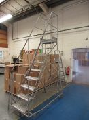Slingsby mobile steps, 9 tread
