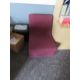 Two light wood effect corner desks, three pedestals, one bookcase, four upholstered chairs, one 4- - Image 5 of 7